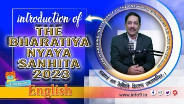 Comprehensive Guide to Law Department: Introduction to Bharatiya Nyaya Sanhita 2023 | Info9 Media