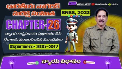 భారతీయ నాగరిక్ సురక్ష సన్హత్త (BNS), 2023-చాప్టర్ 26: రిఫరెన్స్ అండ్ రివిజన్ (సెక్షన్లు 326-336)