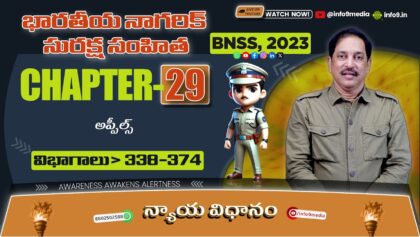 భారతీయ నాగరిక్ సురక్ష సంహిత, 2023-చాప్టర్ 29: బెయిల్ మరియు బాండ్లకు సంబంధించిన నిబంధనలు S 360-374