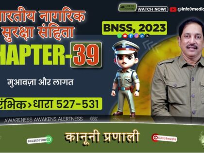 BNSS, 2023-अध्याय 39: वीडियो कॉन्फ्रेंसिंग द्वारा इलेक्ट्रॉनिक संचार और परीक्षण (धारा 527-531)
